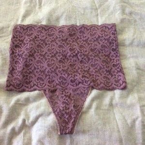Never worn Victoria’s Secret high waisted thong.
